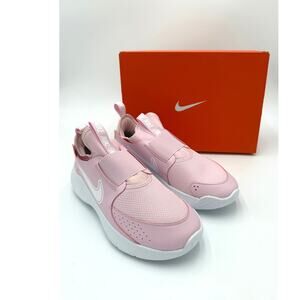 NEW! Nike Girl's Flex Runner 3 Slip-on Shoes - Pink Foam/White - Size 6.5 Y
